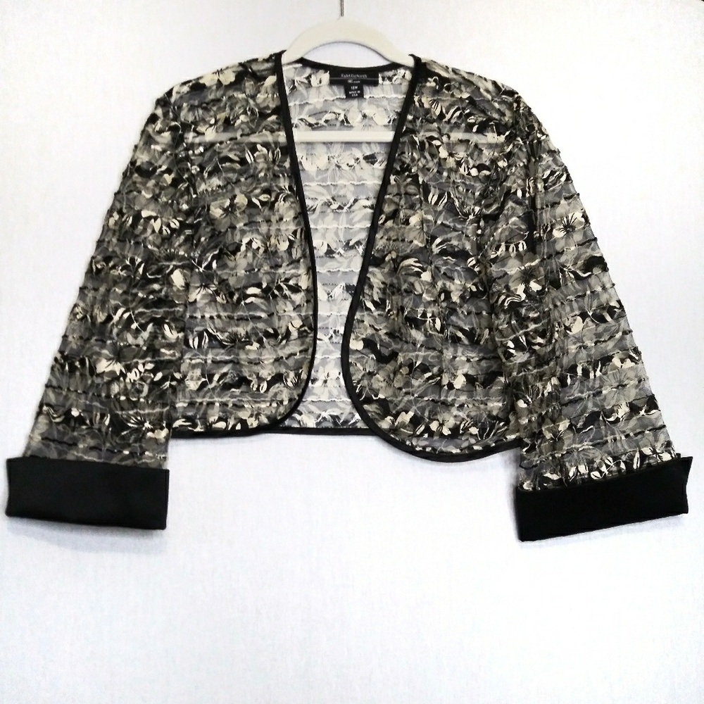 R&M Richards Lace Bolero Jacket